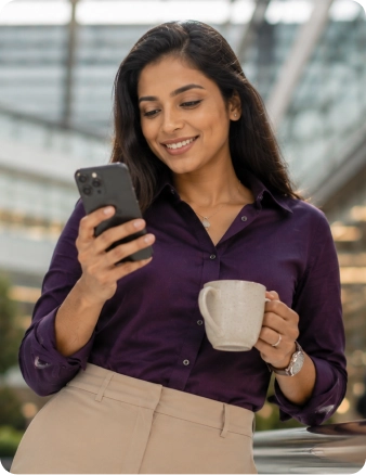 How can users get their bank records instantly without the wait?